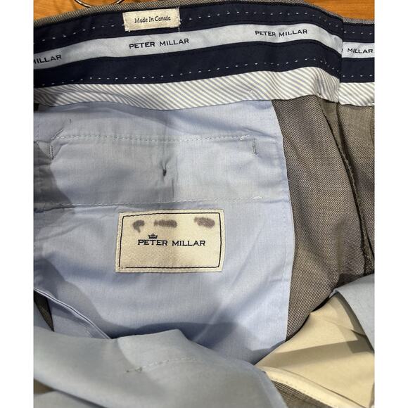 Peter Millar Mens Dress Pants Size 34 Excellent Condtion - Picture 4 of 4